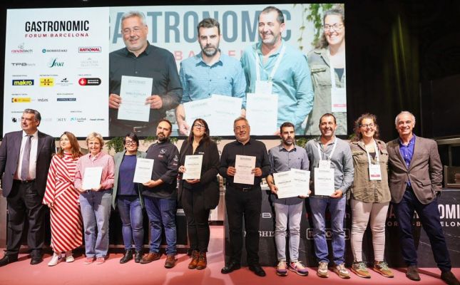 Presentació dels guanyadors al Gastronomic Forum de Barcelona
