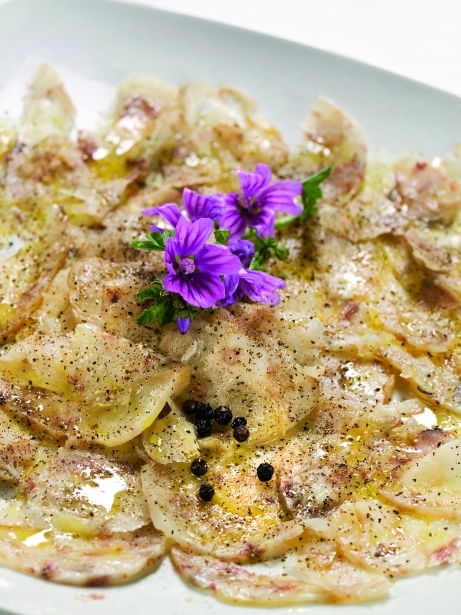 Carpaccio de peus de porc