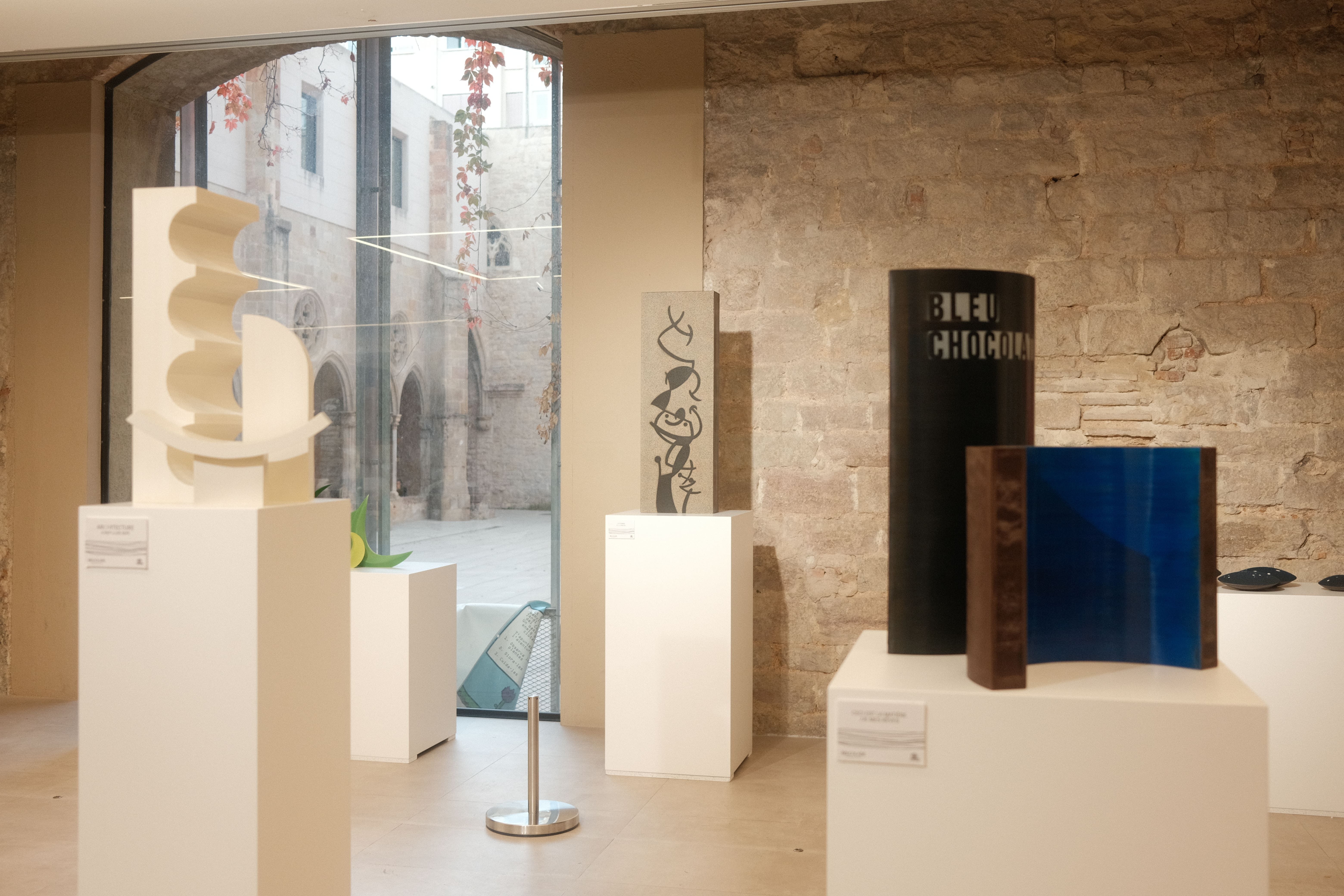 Panoràmica de l'exposició del Museu de la Xocolata