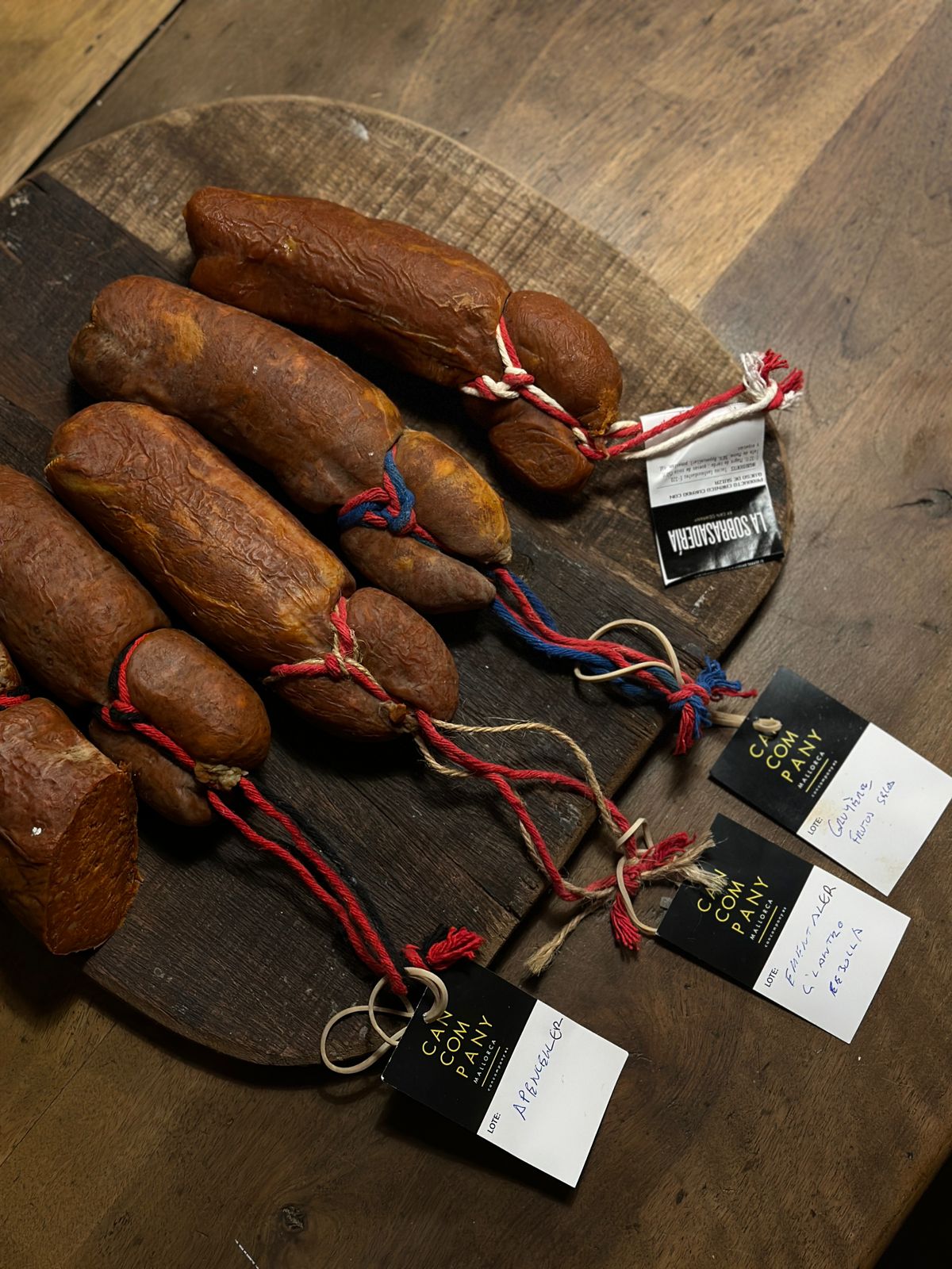Xesc Reina ha creat sobrassades amb formatges de Suïssa