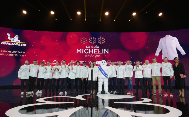 Fotografia de família dels restaurants amb tres estrelles Michelin