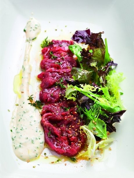 Carpaccio com el feia la meva sogra