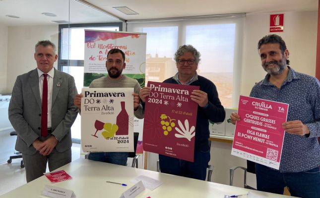 Presentació del Festival Cruïlla DO Terra Alta