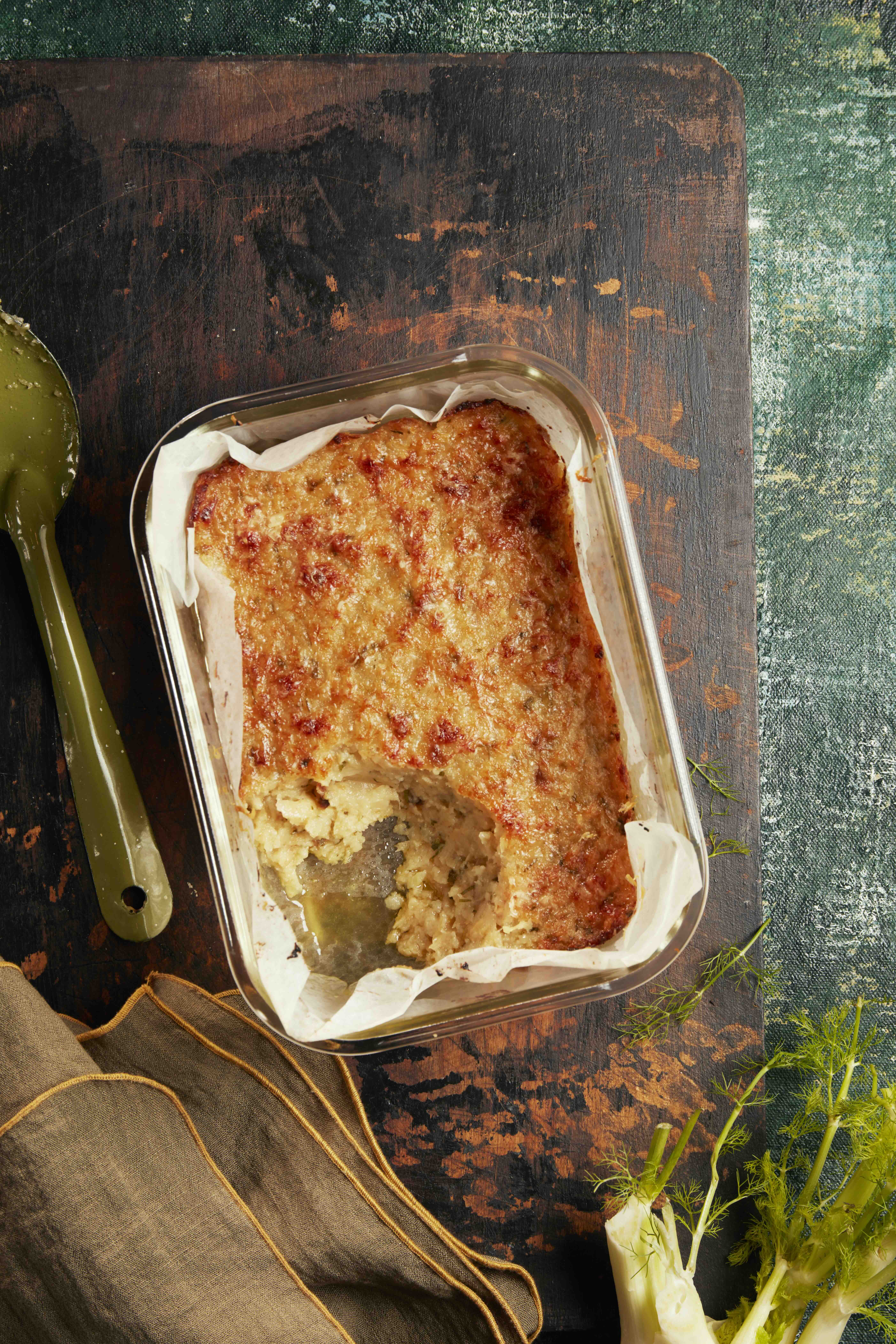 Terrina de fonoll, ceba i patata