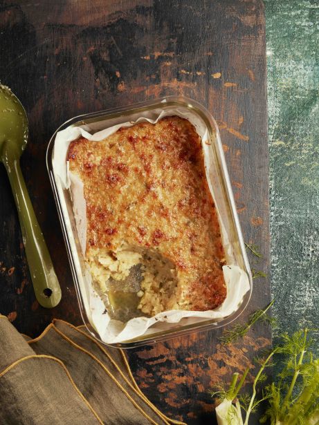 Terrina de fonoll, ceba i patata