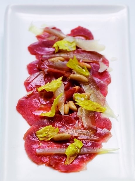 Carpaccio de cordero