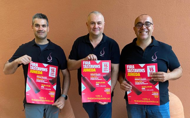 Imatge de la presentació del Tastavins Juneda d'enguany