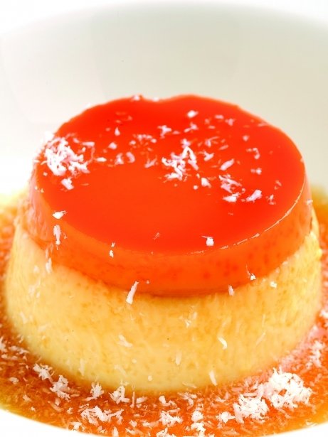 Flan de coco