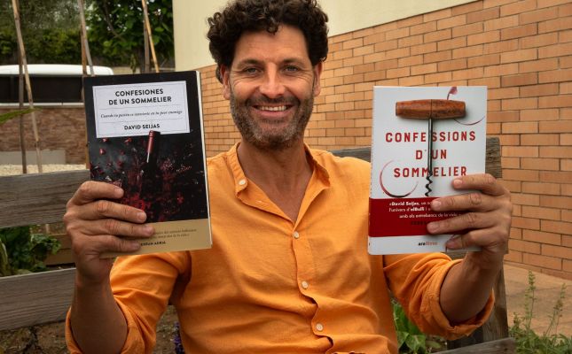 David Seijas és autor de 'Confessions d'un sommelier'