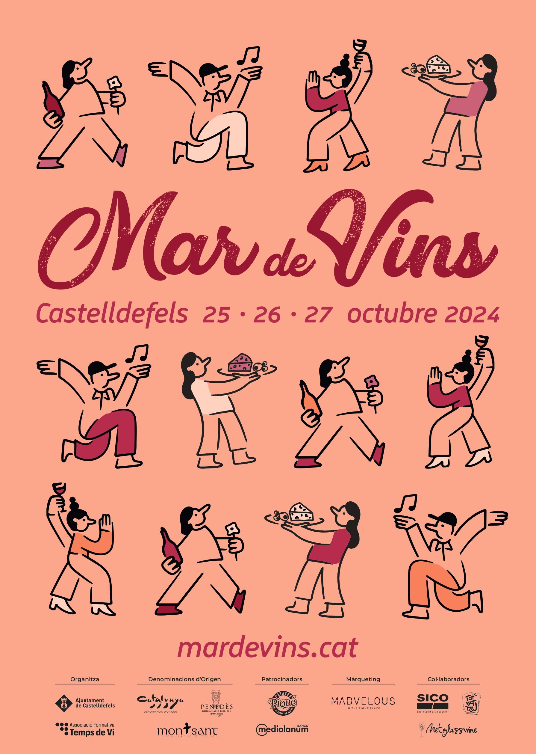 Cartell del Mar de Vins 2024