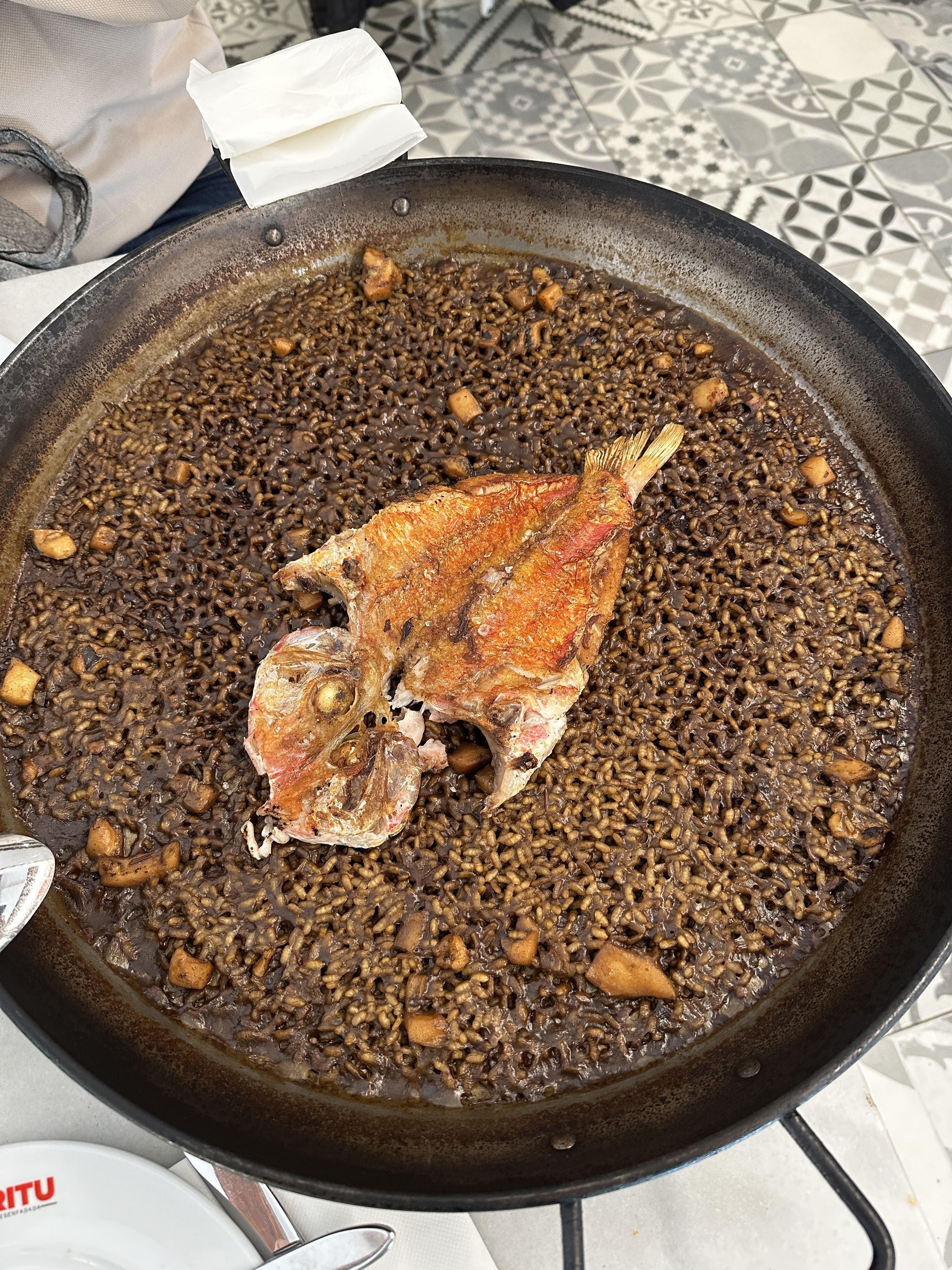 Un dels arrossos de Lluritu