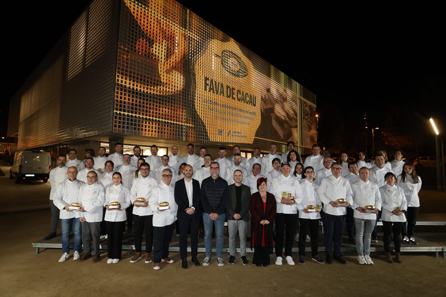 Els guardonats amb els premis Fava de Cacau 2025