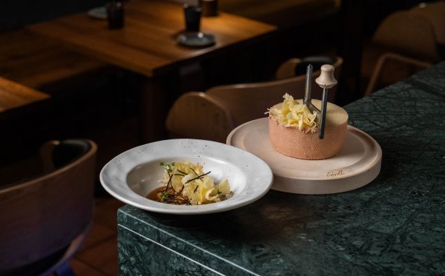 Proposta culinària del restaurant Cruix