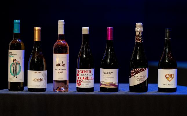 Vins guanyadors amb la medalla d'or al Tastavins 2025
