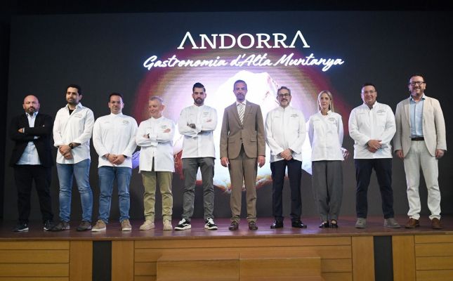 Presentació del Pla estratègic 'Andorra, gastronomia d'alta muntanya'