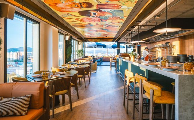 Parrilla de carbón al aire libre y vistas al skyline @MaxiBellucci