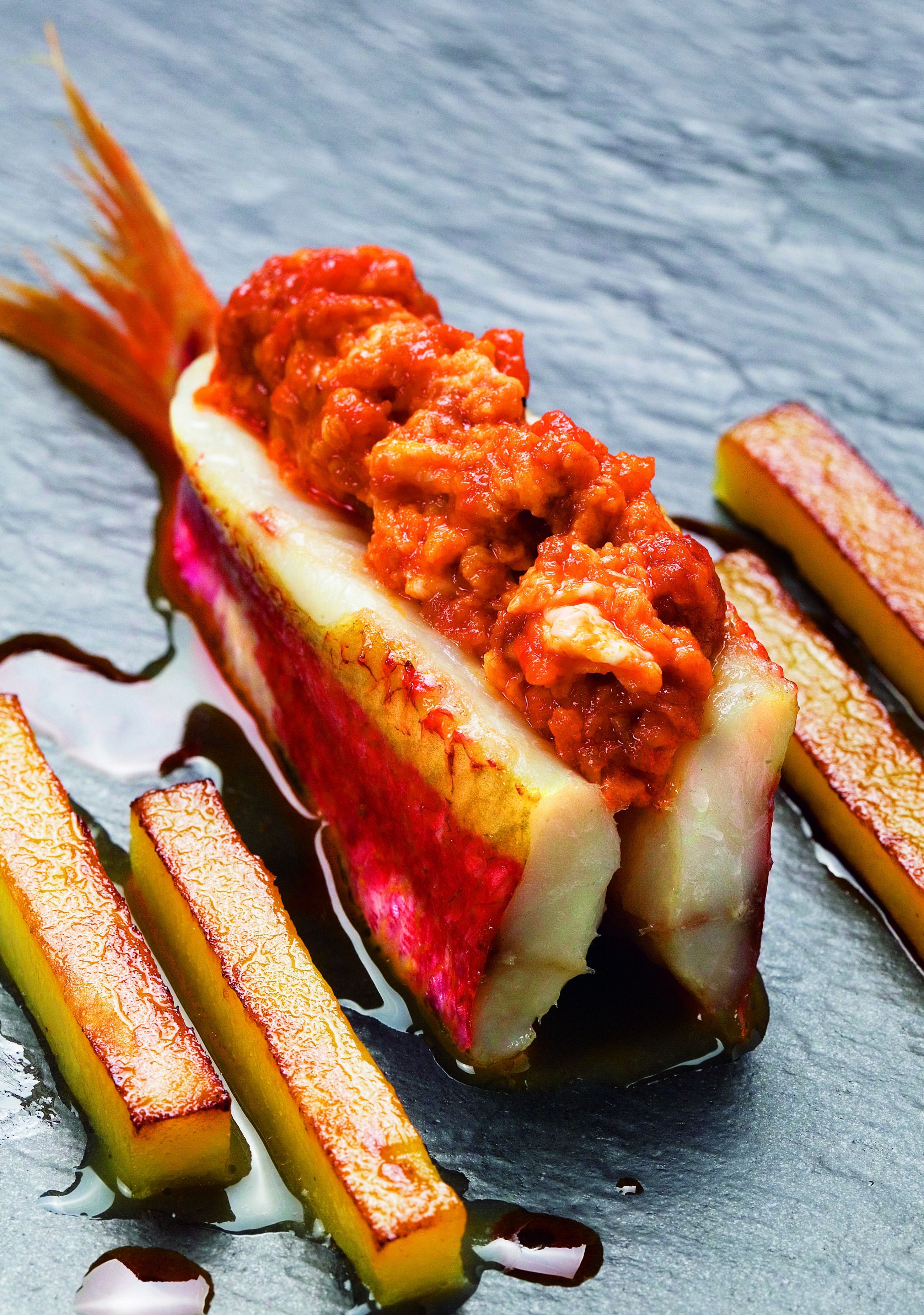 Molls amb ous a la mallorquina