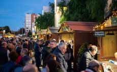 Fira de l'Oli Nou a la plaça de la Llibertat de Reus