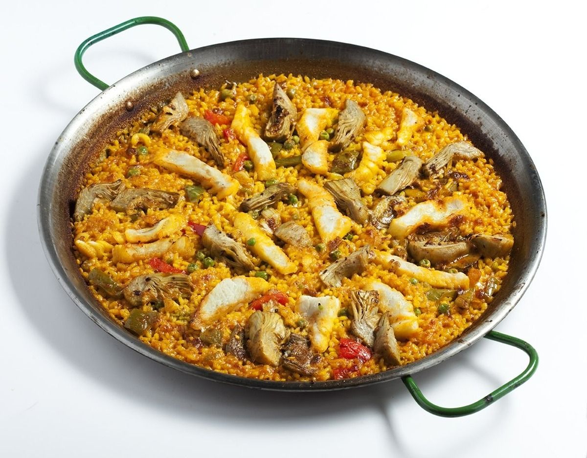 Arròs amb sípia i carxofes