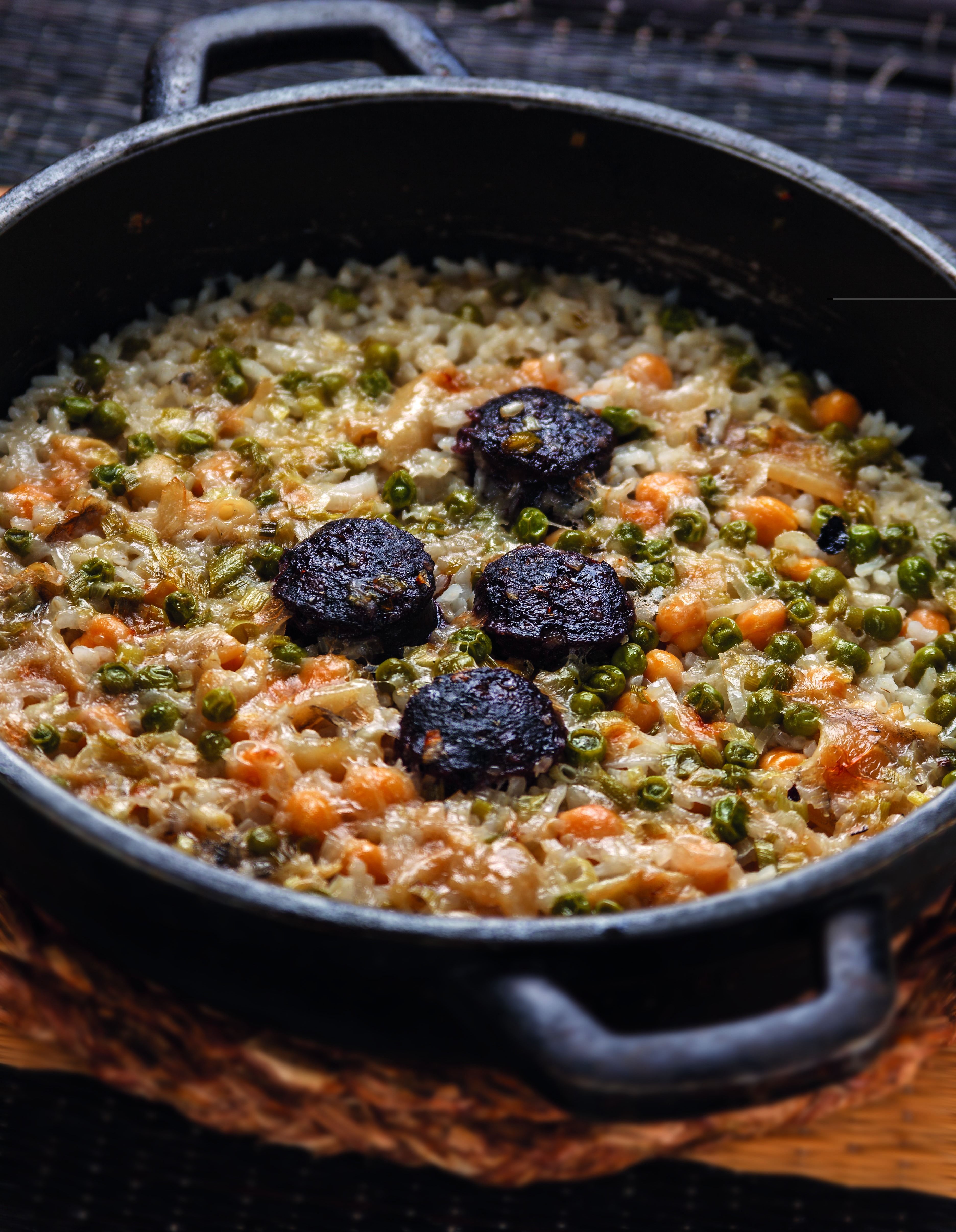 Arròs de tripa de bacallà