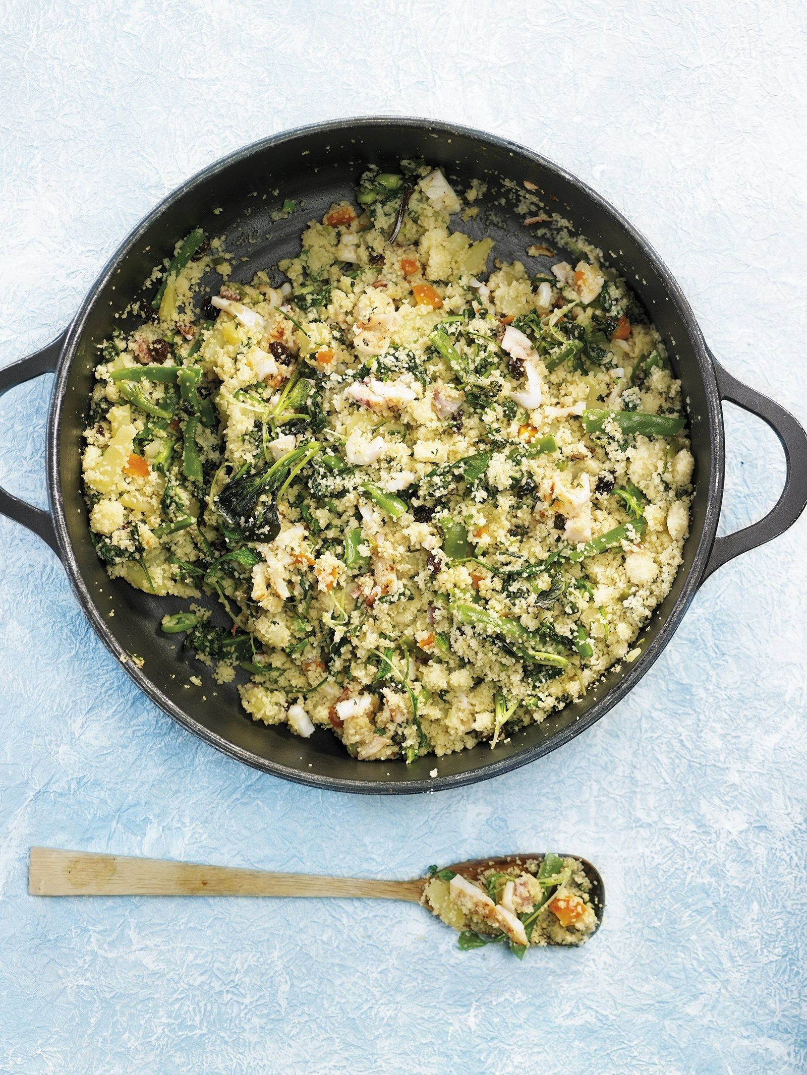 cus cus con calamar y verduras (1)