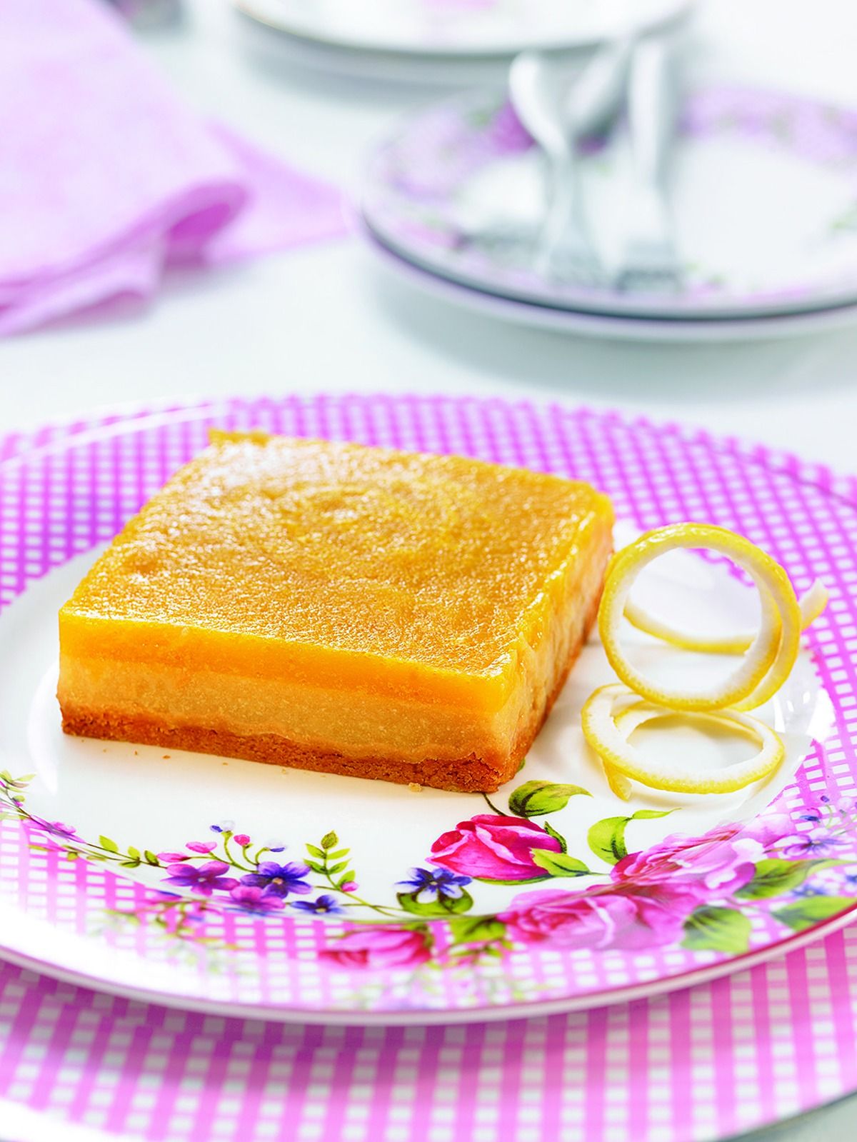 Pastís de préssec i 'amasake' Pastís de préssec i 'amasake'