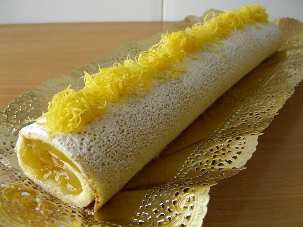 Braç de gitano de llimona