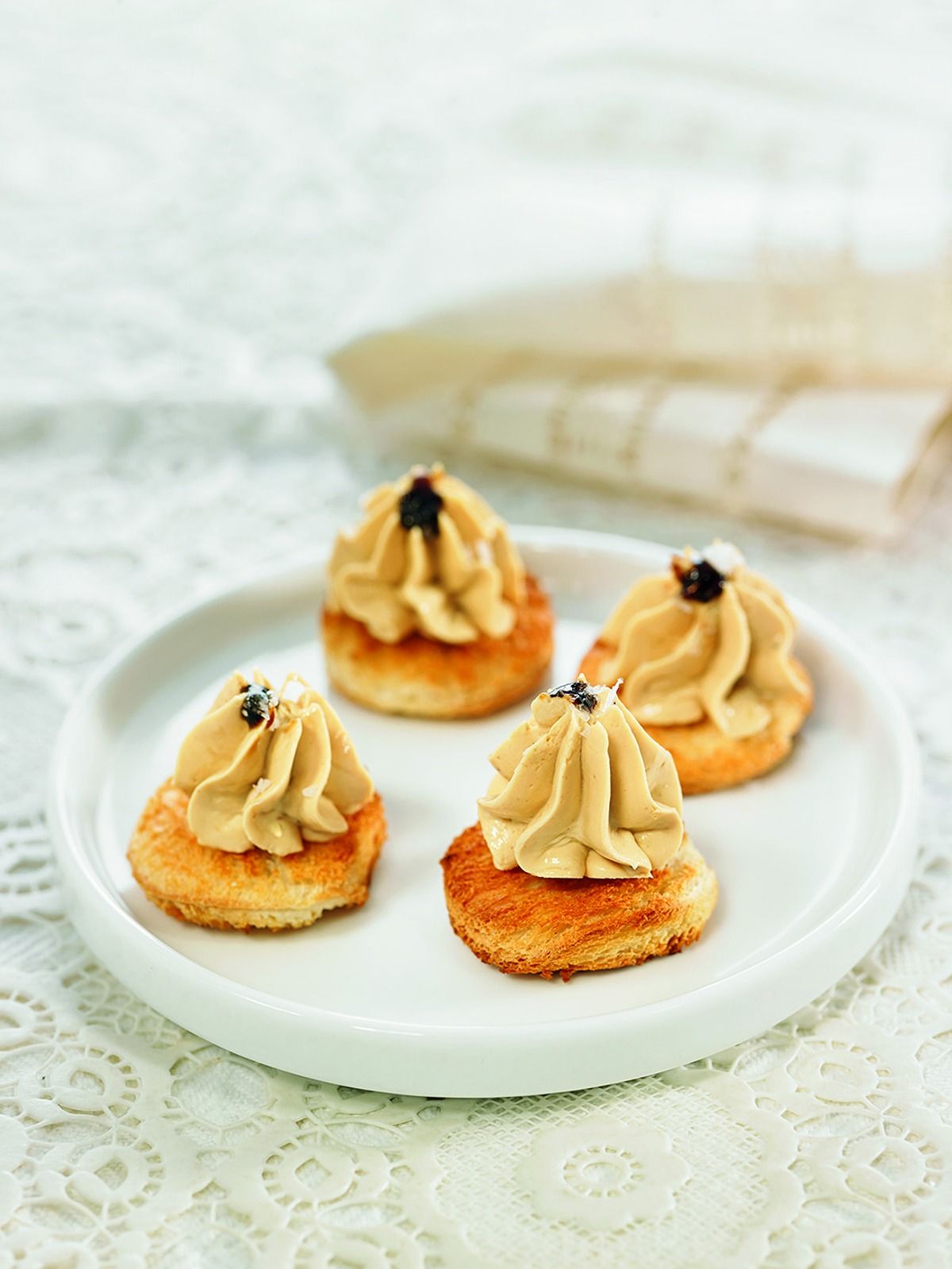 Mousse de foie-gras amb vinagre balsàmic