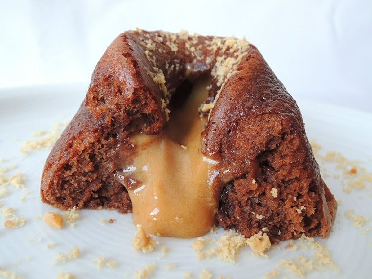 Coulant de torró i xocolata