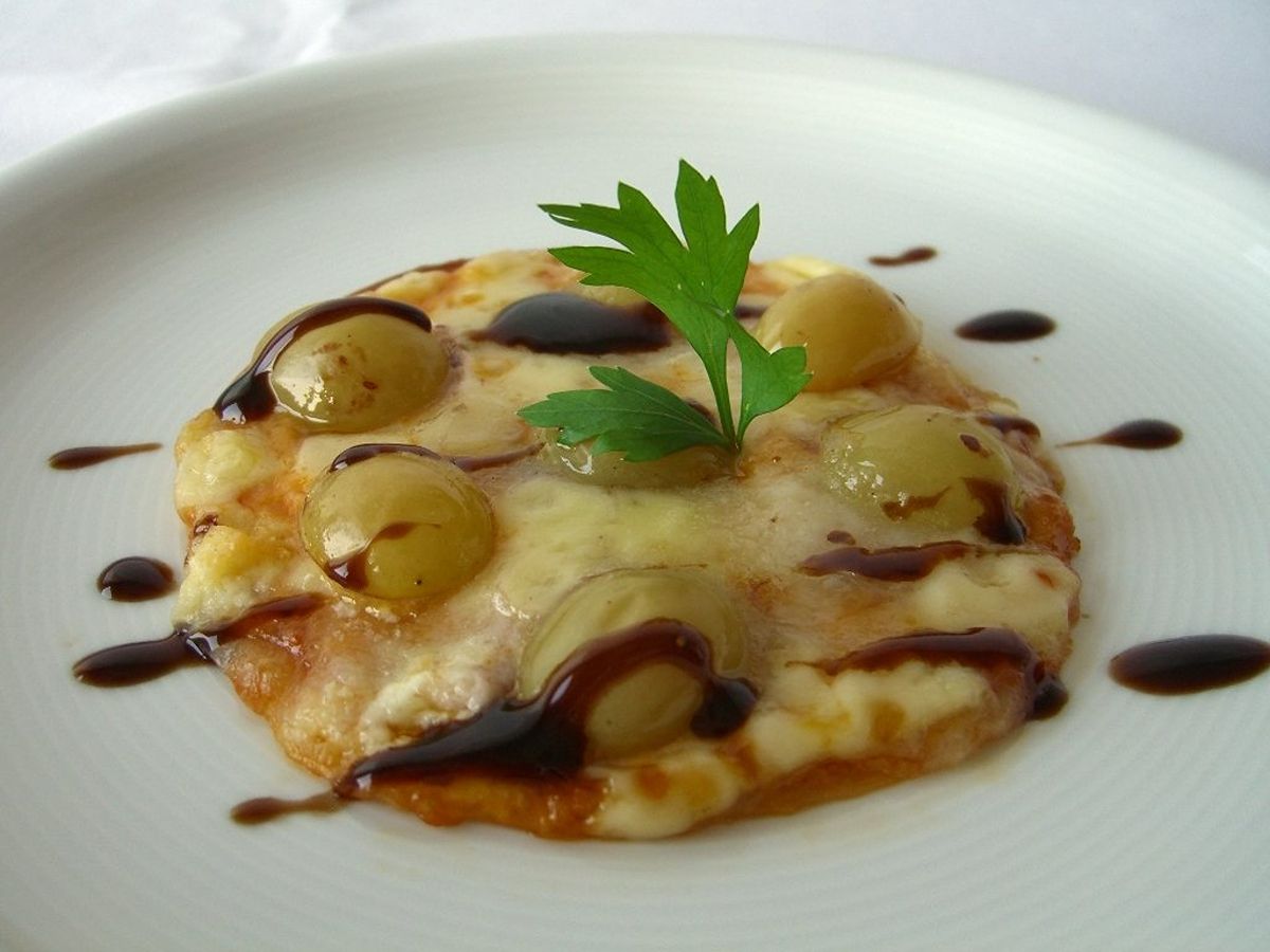 Pastís de formatges i raïm de la Mireia Carbó