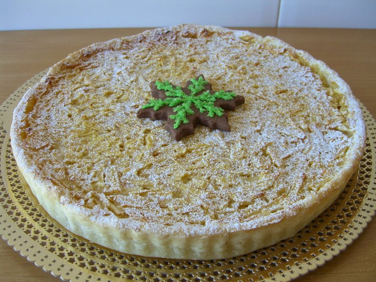 Pastís de poma 'autre manière'