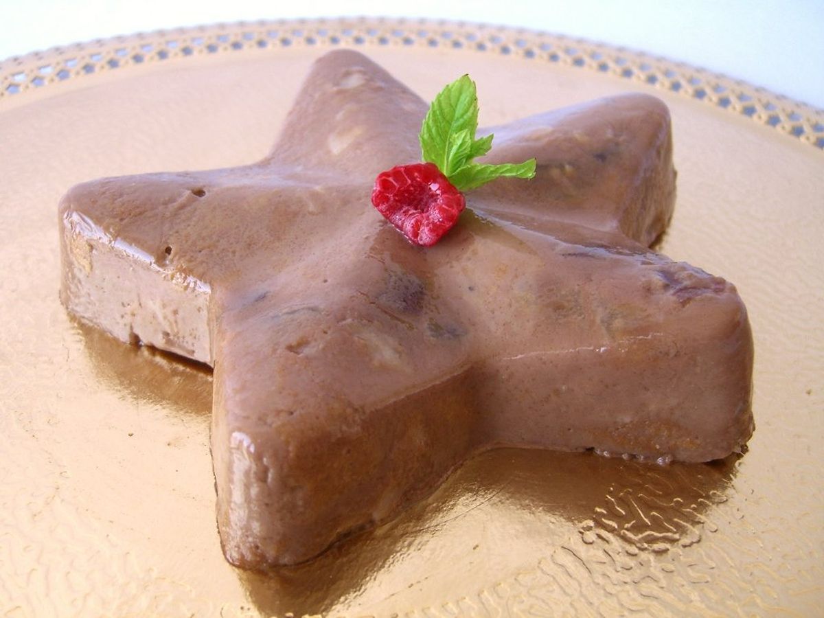 Púding de xocolata amb rom