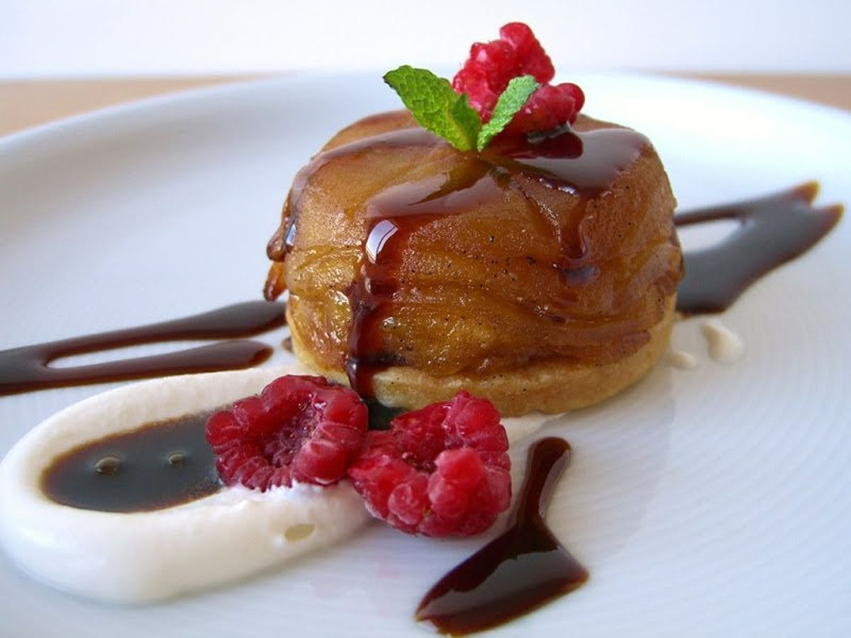 Tatin de poma individual