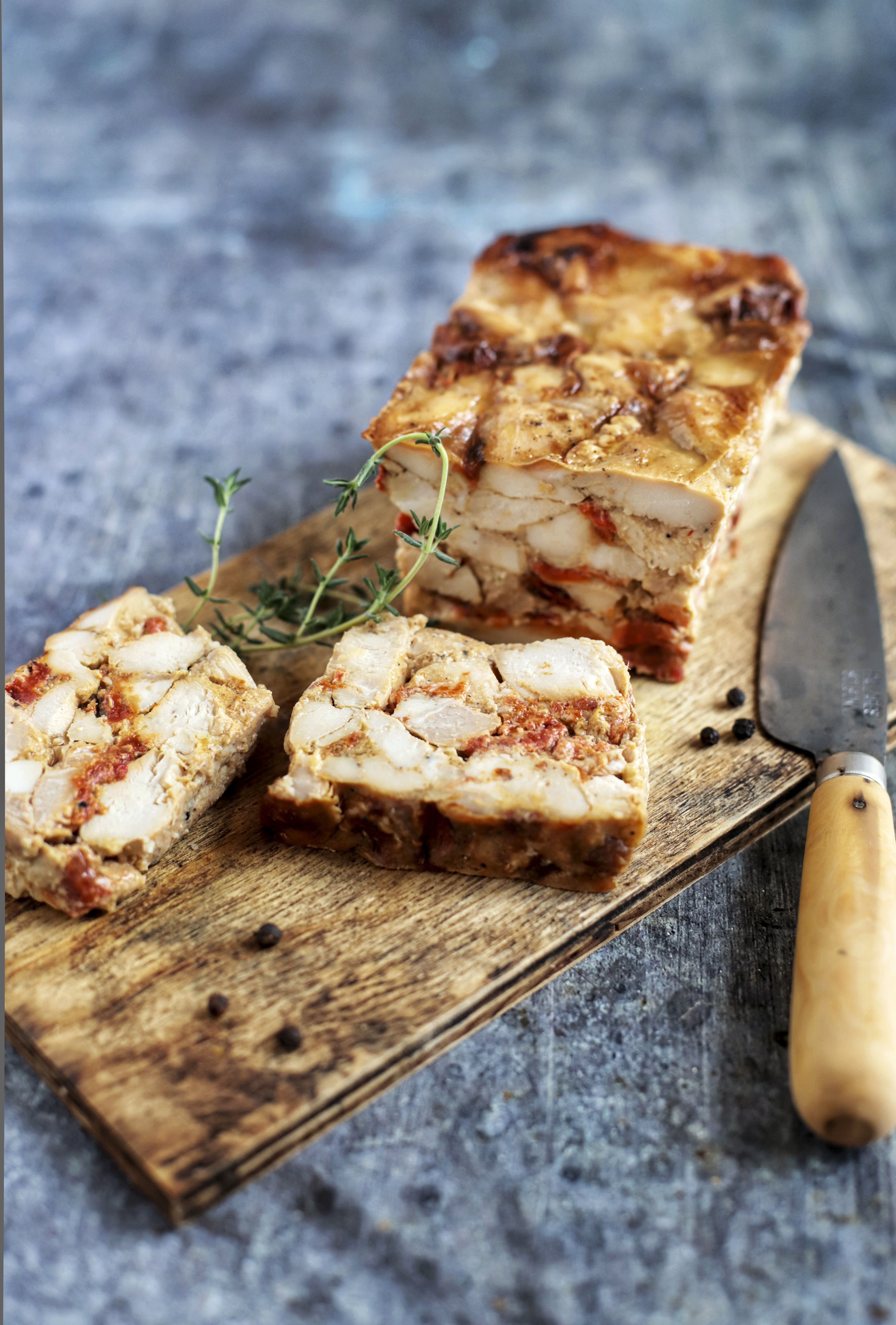 Terrina de pollastre i carn picada