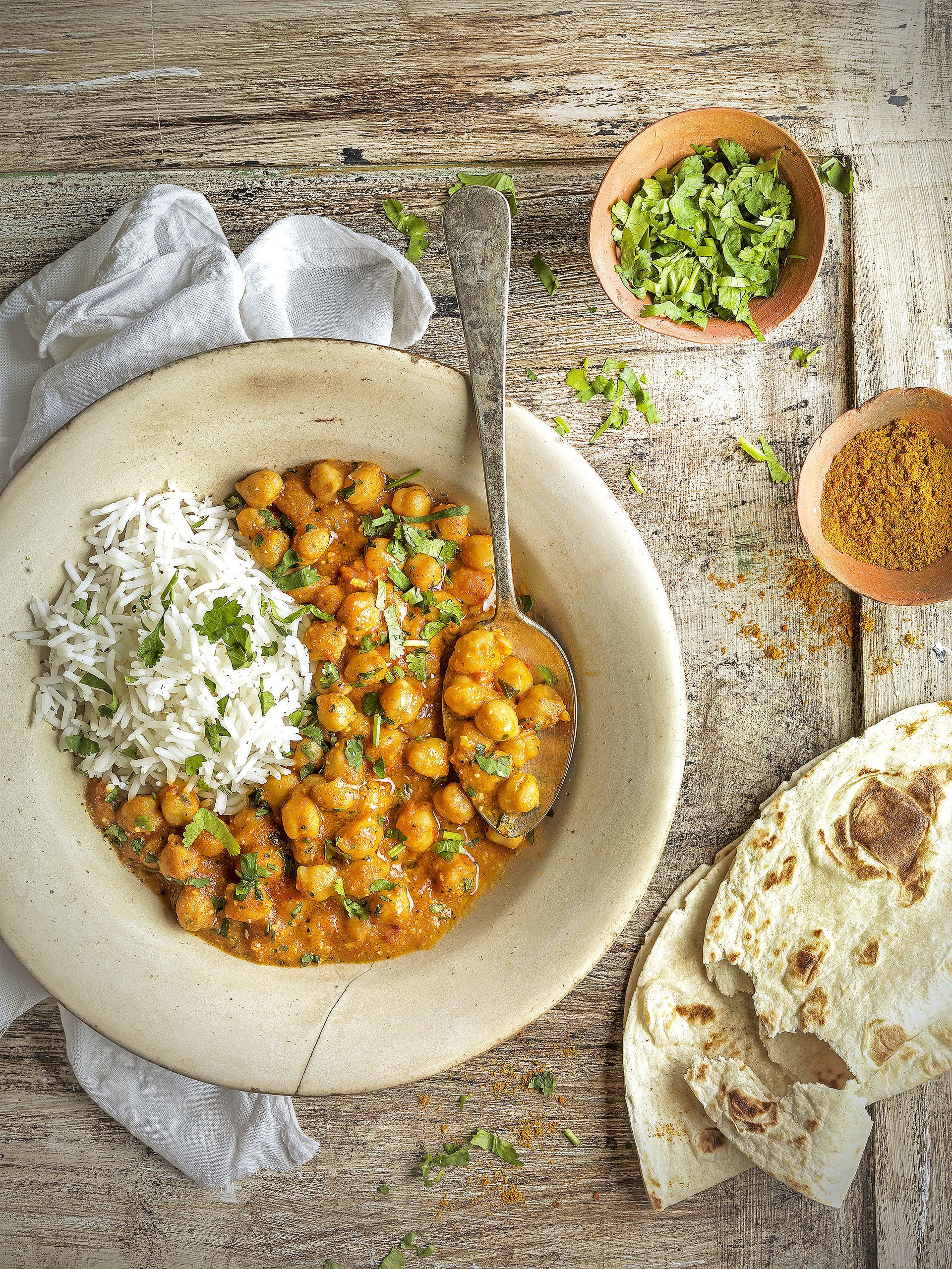 Cigrons 'tikka masala'
