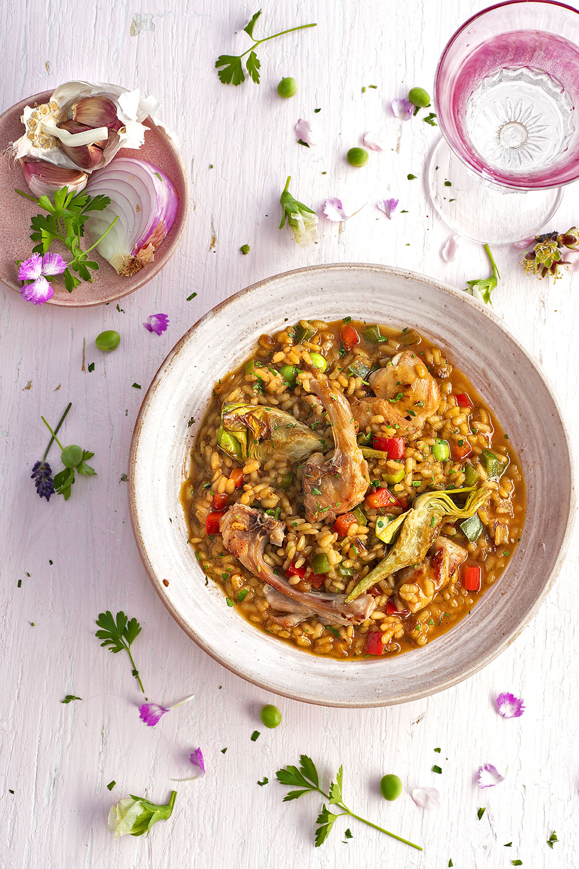 Arros Conill i Verdures r