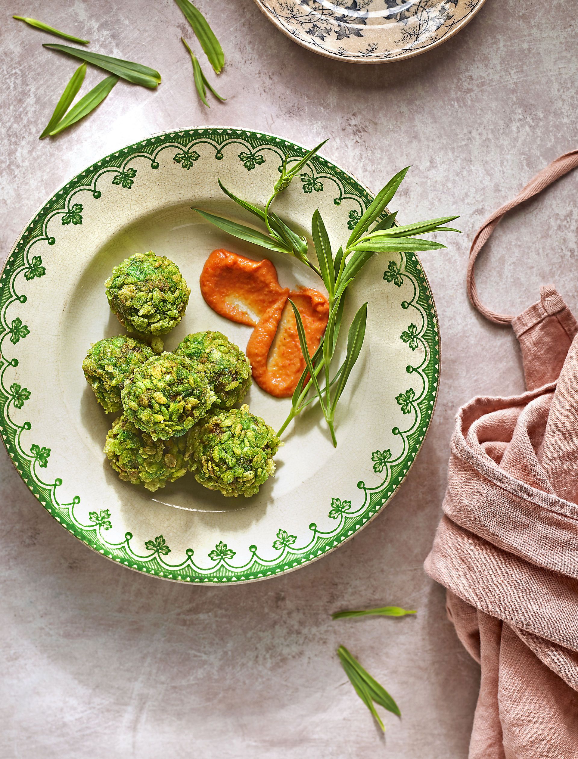 Boletes verdes d'arròs