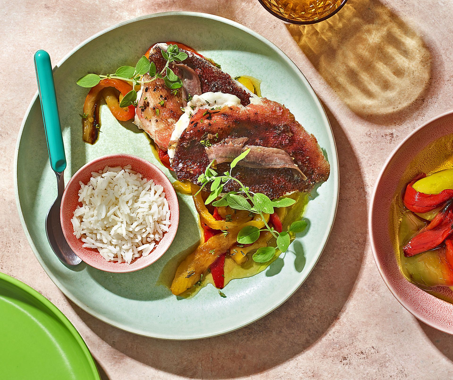 Cap-roig amb anxoves