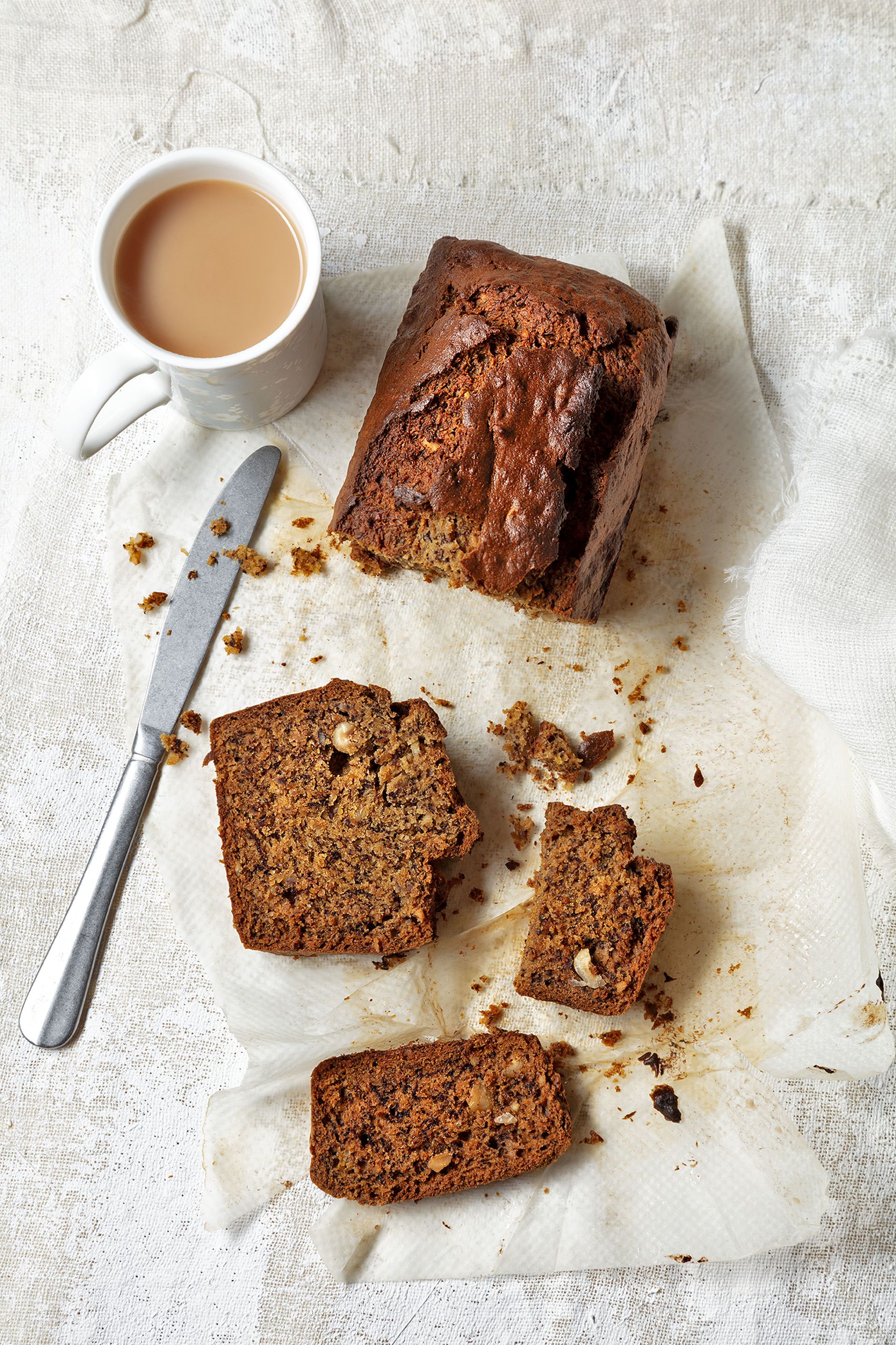 Pa de plàtan i avellanes