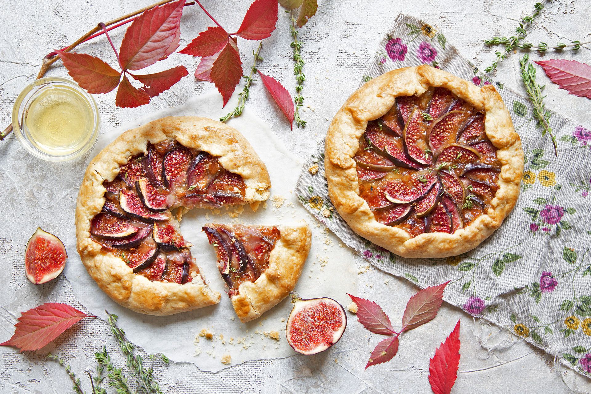 'Galette' de figues