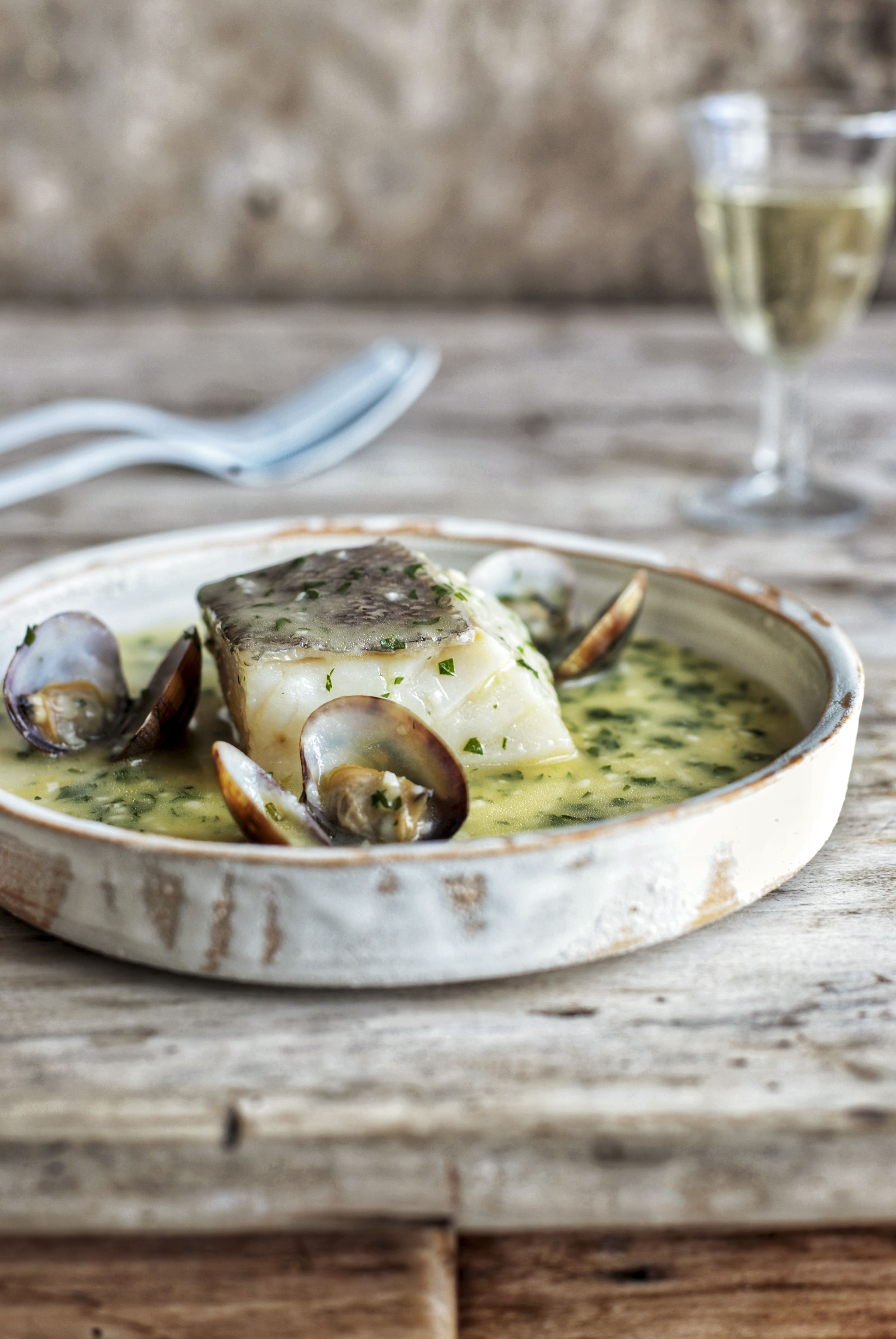 Bacallà amb salsa verda