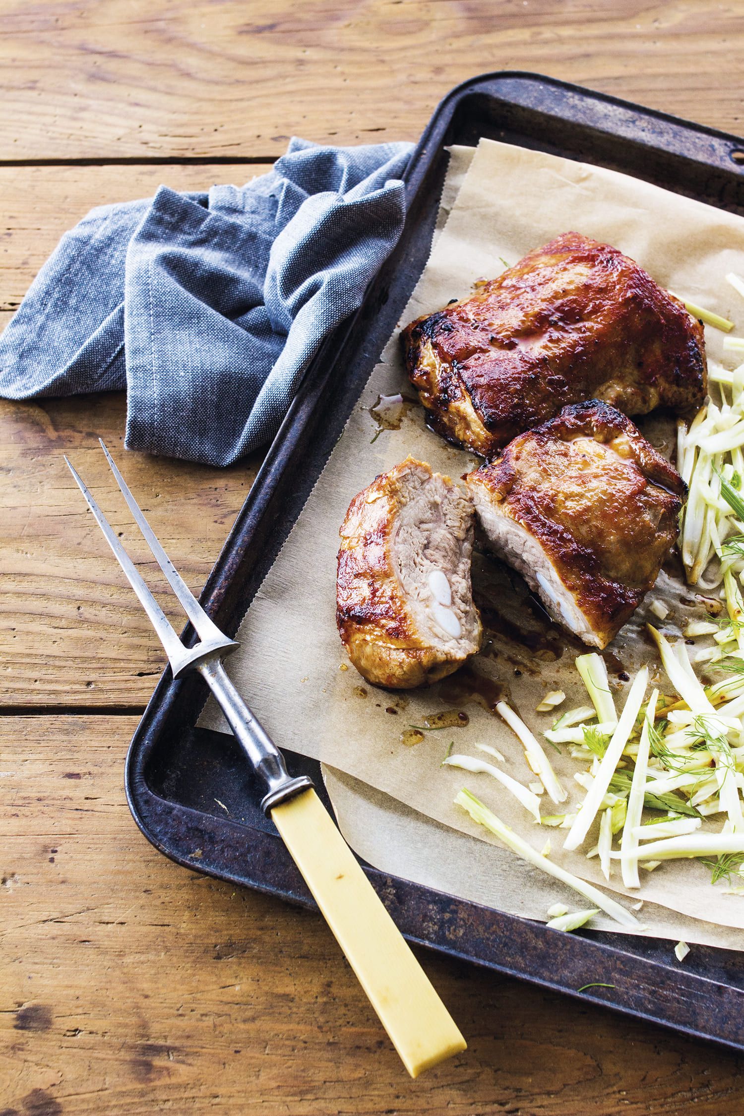 Costelles de porc a la barbacoa