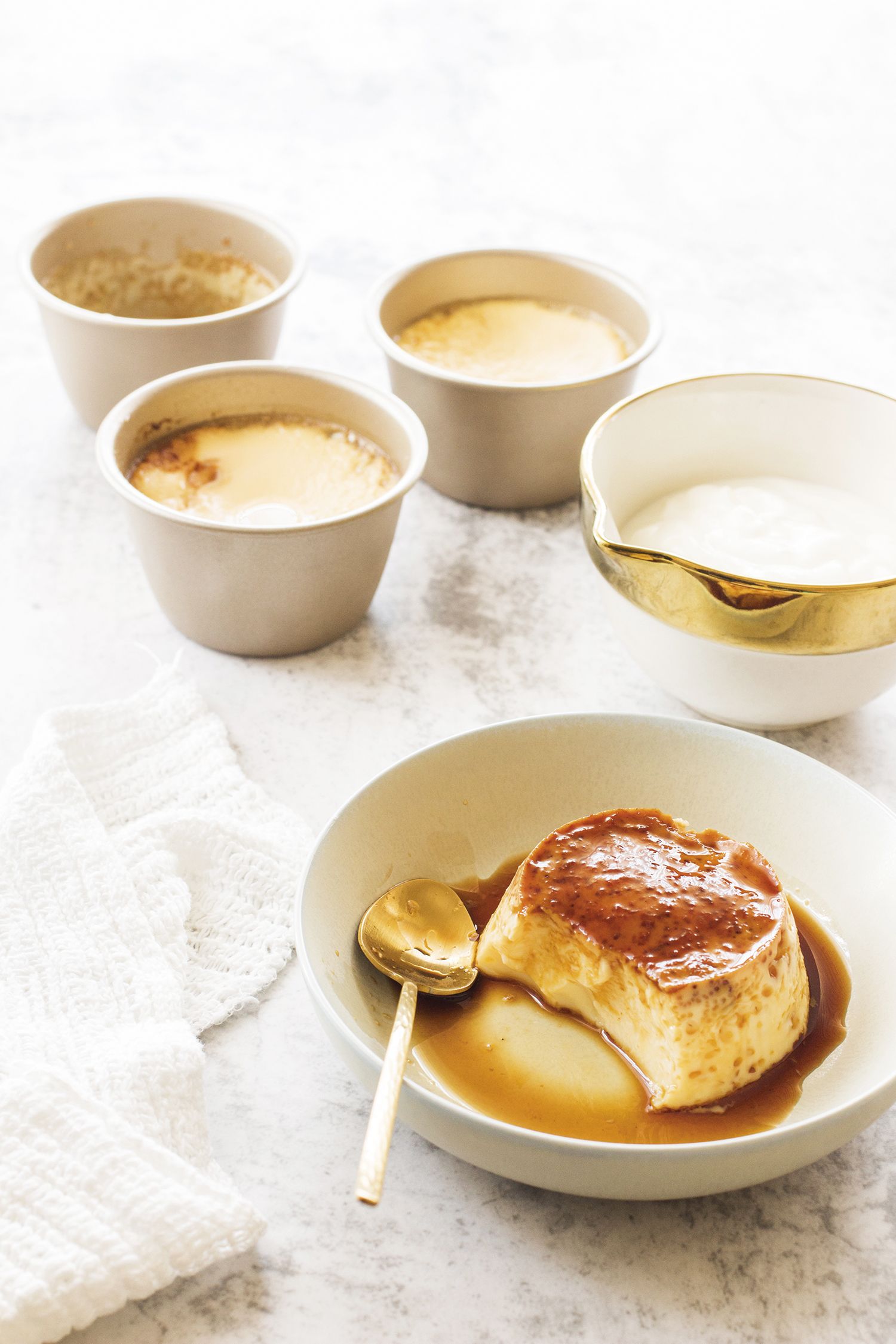 flan de huevo
