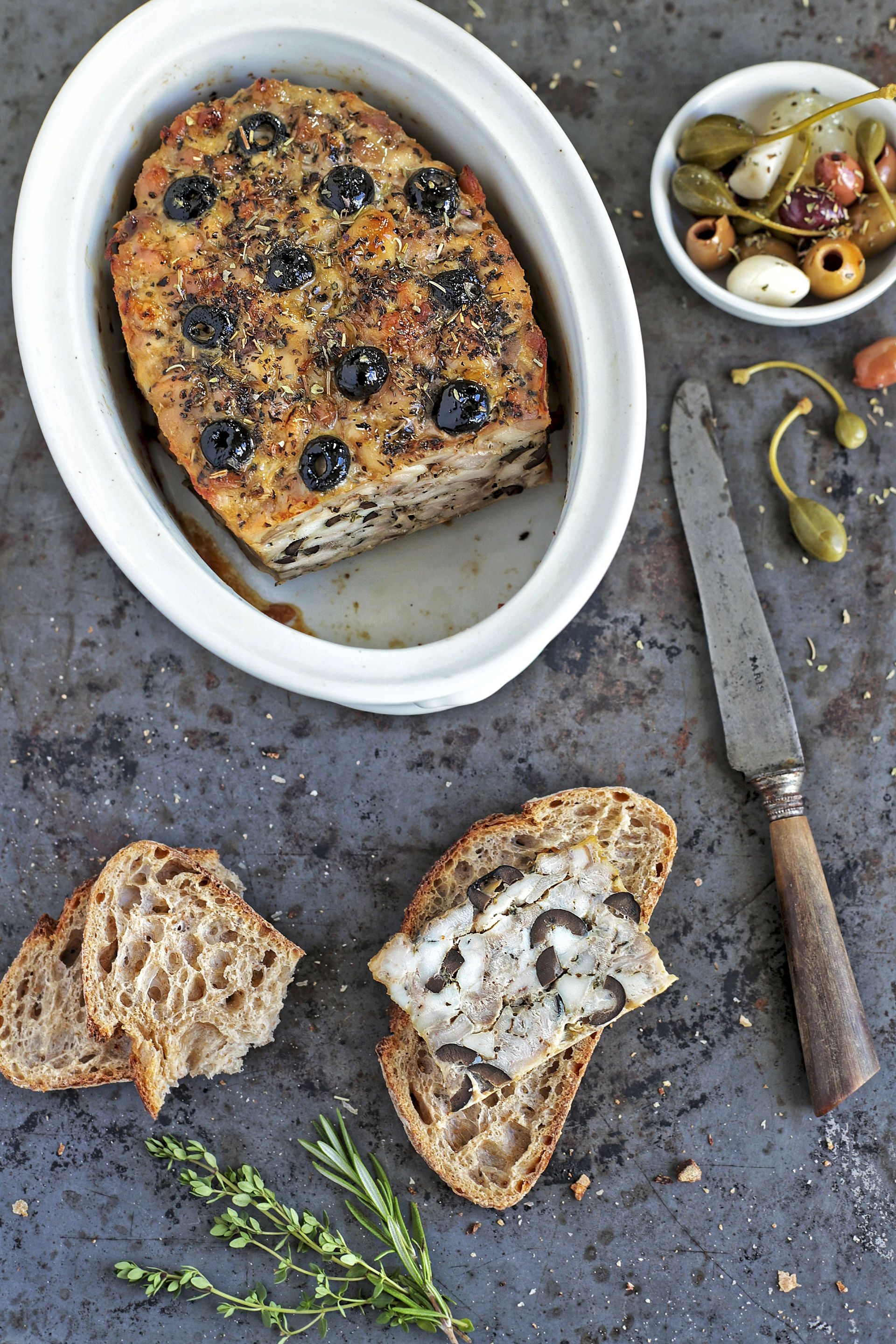 Terrina de conill a la provençal
