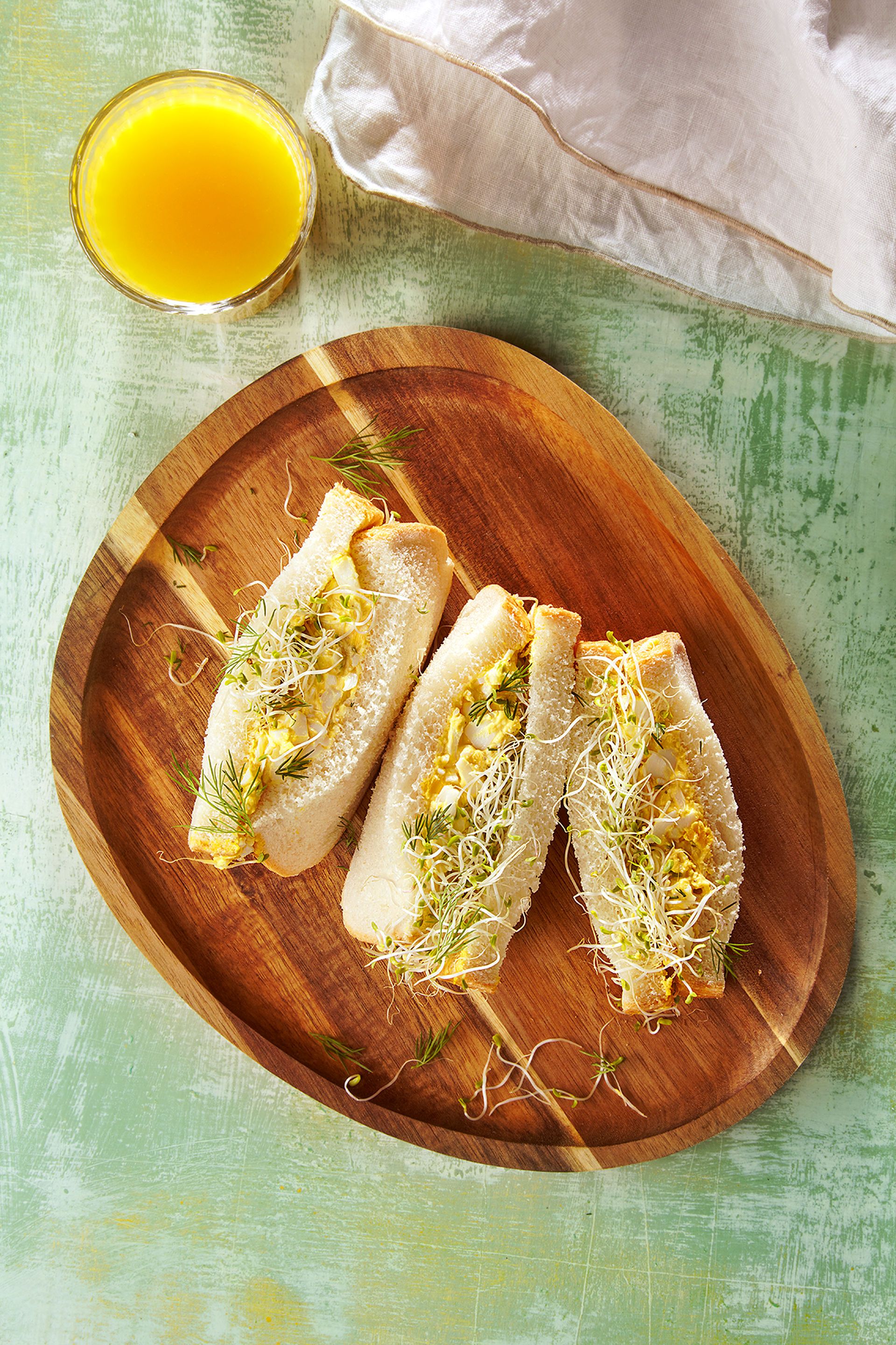 'Tramezzini' d'ou i germinats