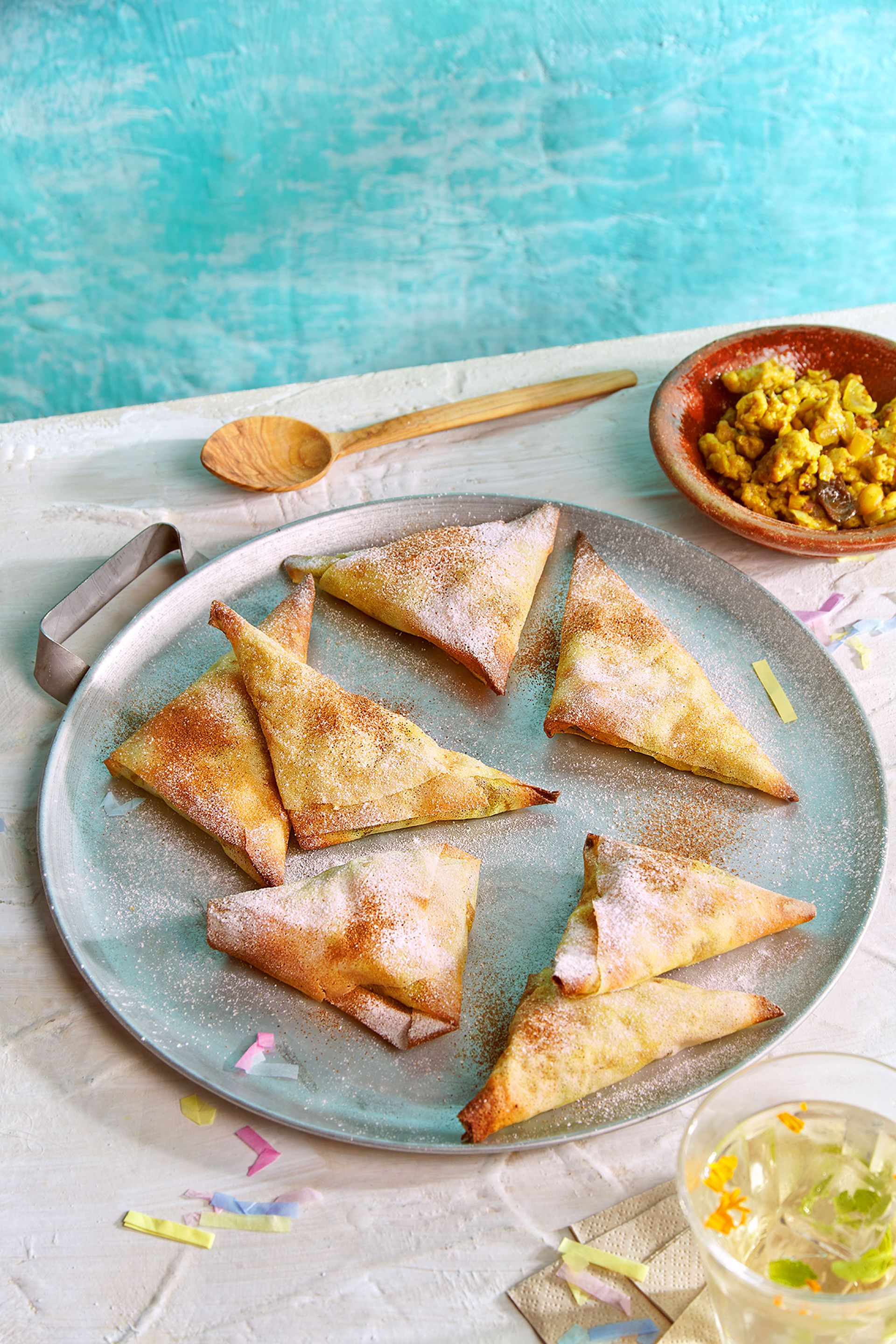 Bastela de pollastre i ametlles