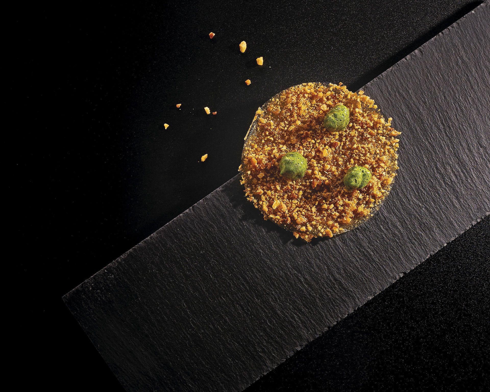 Teula de blat de moro fregit