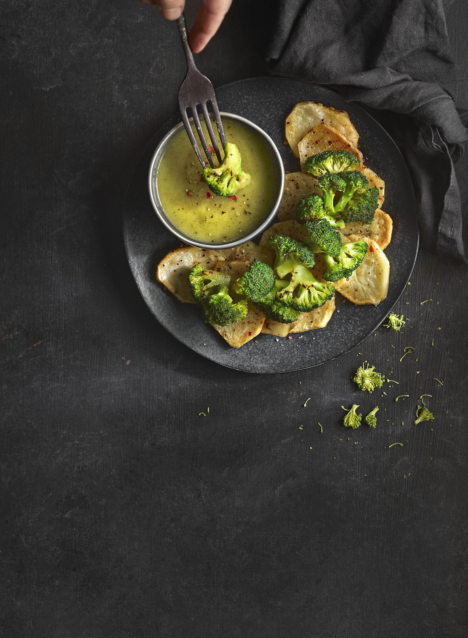 MENU DESpatates amb brocoli r