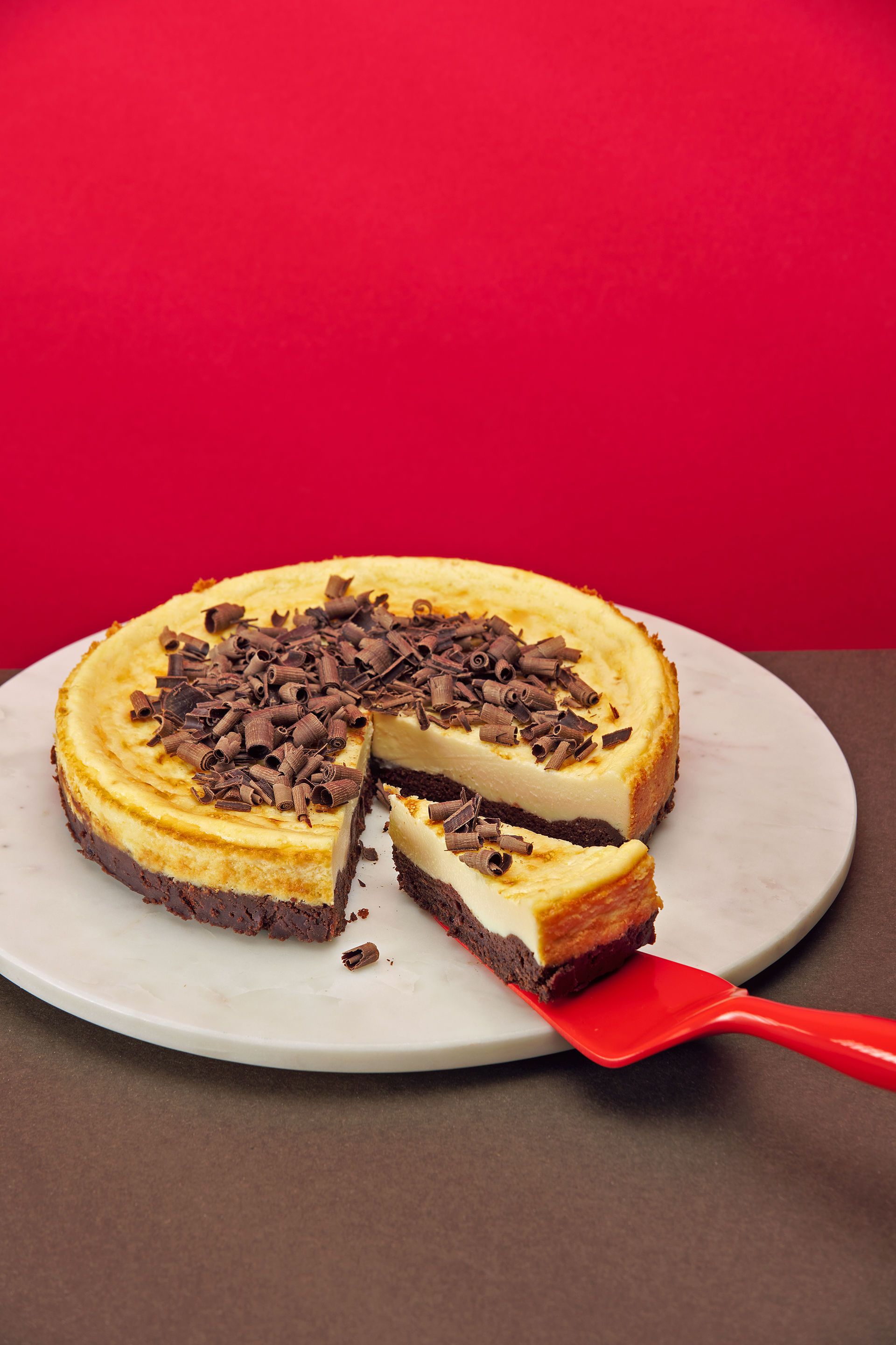 'Brownie cheesecake'