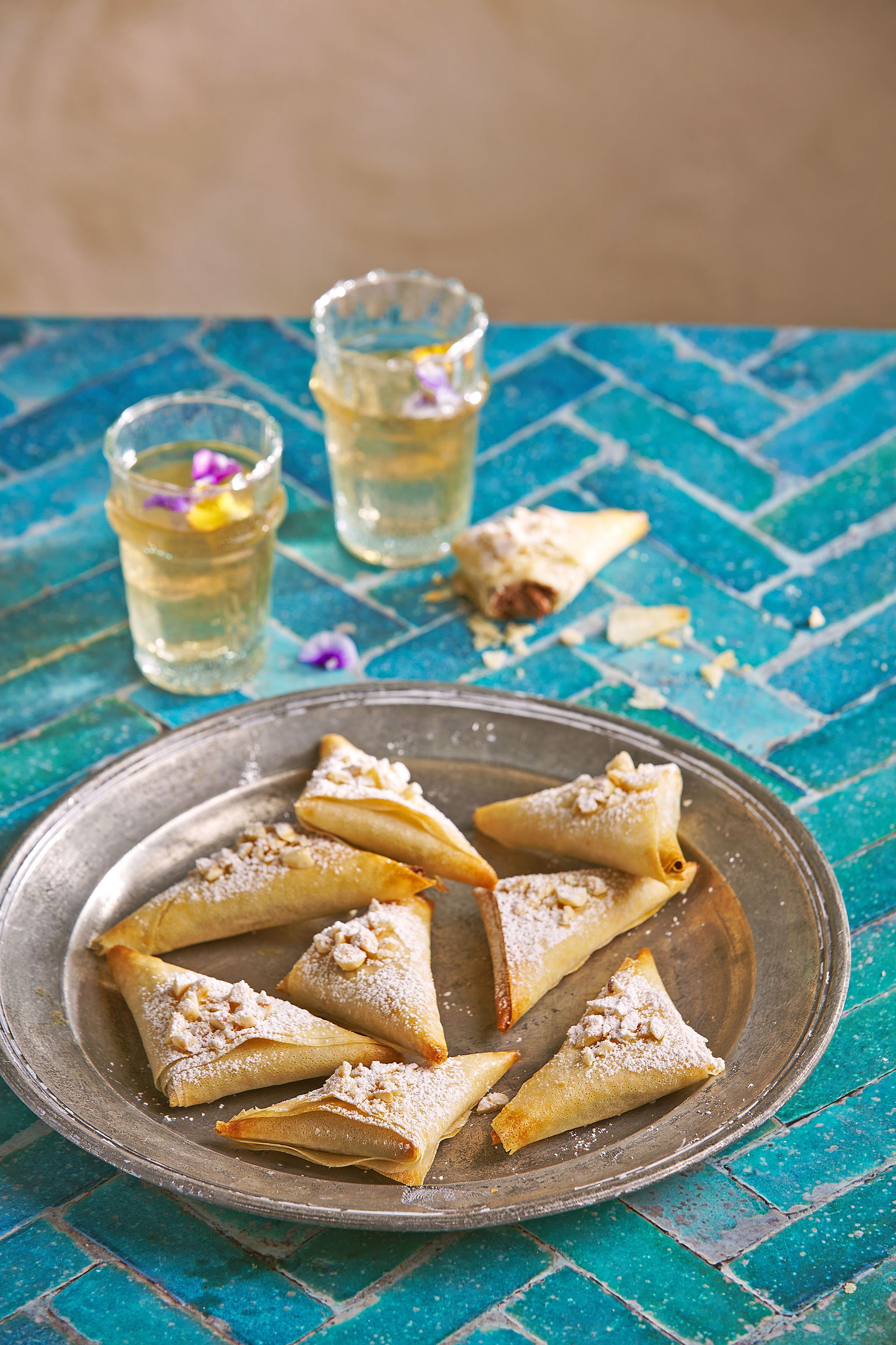 Triangles de xocolata i avellanes